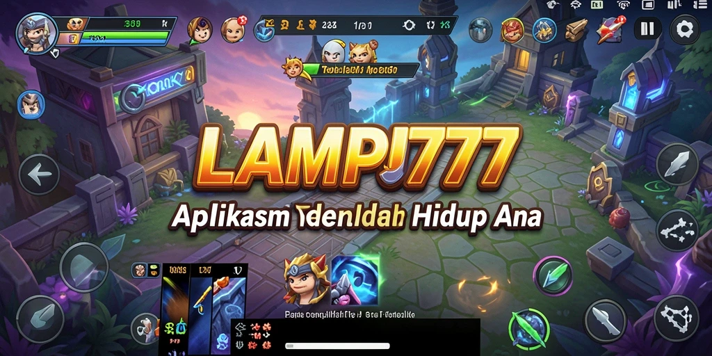 Tampilan intuitif LAMPU777 yang memudahkan navigasi aplikasi utility.