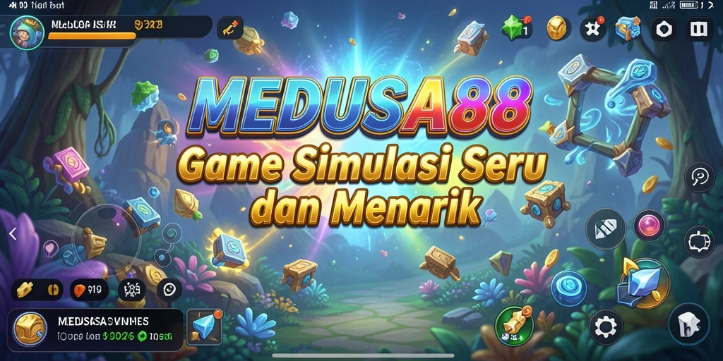 Tampilan gameplay menarik dari MEDUSA88 yang penuh aksi.