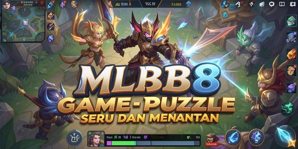 Gameplay Puzzle MLBB8 yang seru dan menantang.